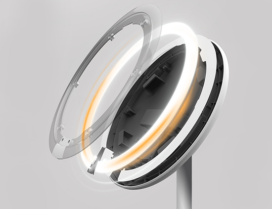 Дзеркало для макіяжу Xiaomi Led Lighting Mirror (AML004W)