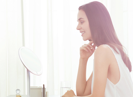 Дзеркало для макіяжу Xiaomi Led Lighting Mirror (AML004W)