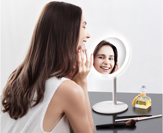Дзеркало для макіяжу Xiaomi Led Lighting Mirror (AML004W)