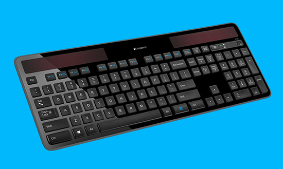 Logitech K750 Wireless Solar Keyboard Black