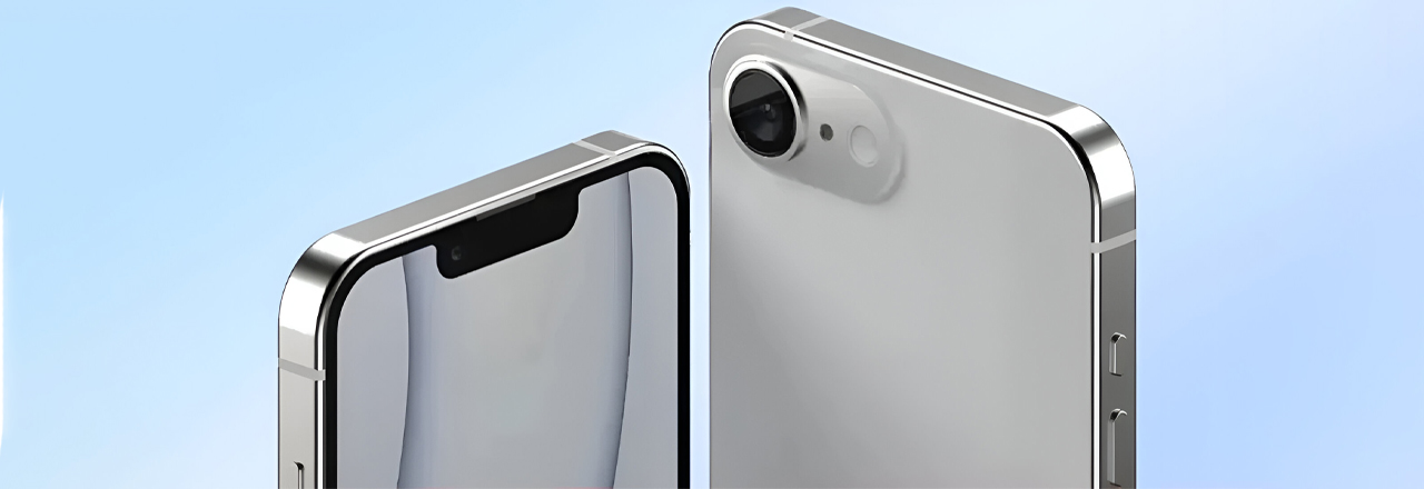 Дизайн, похожий на iPhone 14, с OLED-экраном