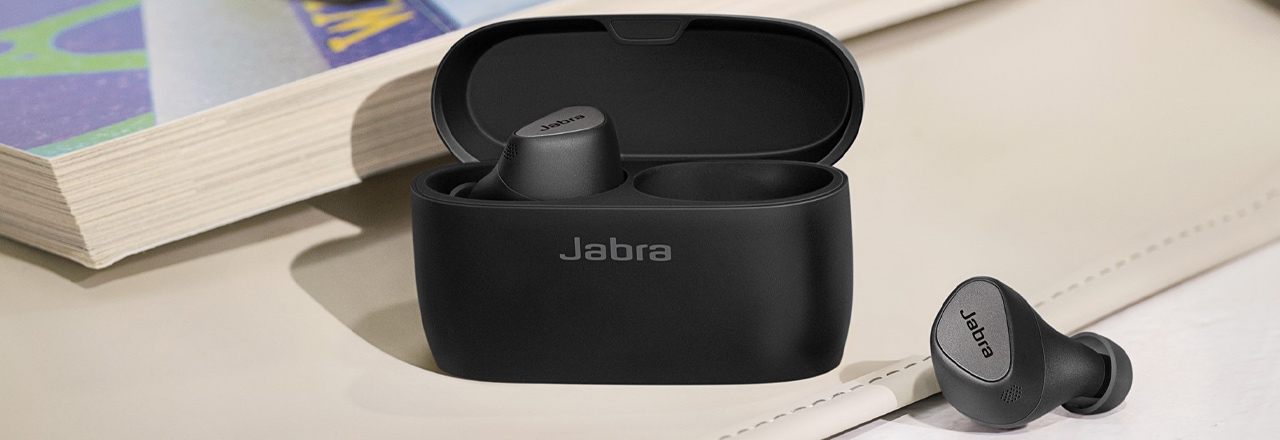 Наушники Jabra Elite 5 Titanium Black Наушники Jabra Elite 5 Titanium Black