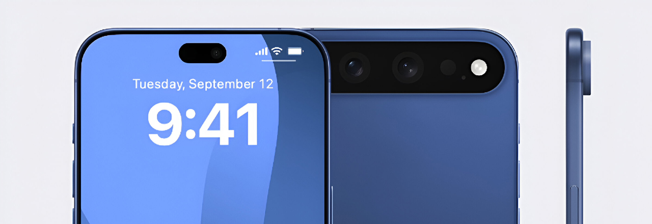 Дизайн iPhone 17 Pro