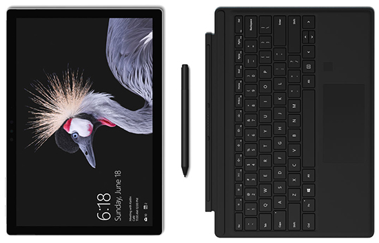 Microsoft Surface Pro Type Cover with Fingerprint ID