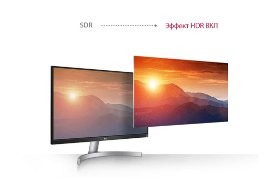 Монитор LG 27UL600-W