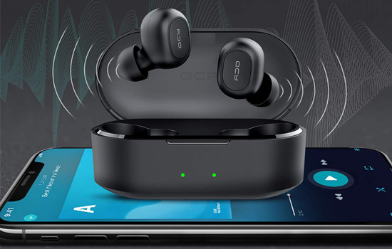 QCY T2S Stereo Bluetooth Earphones