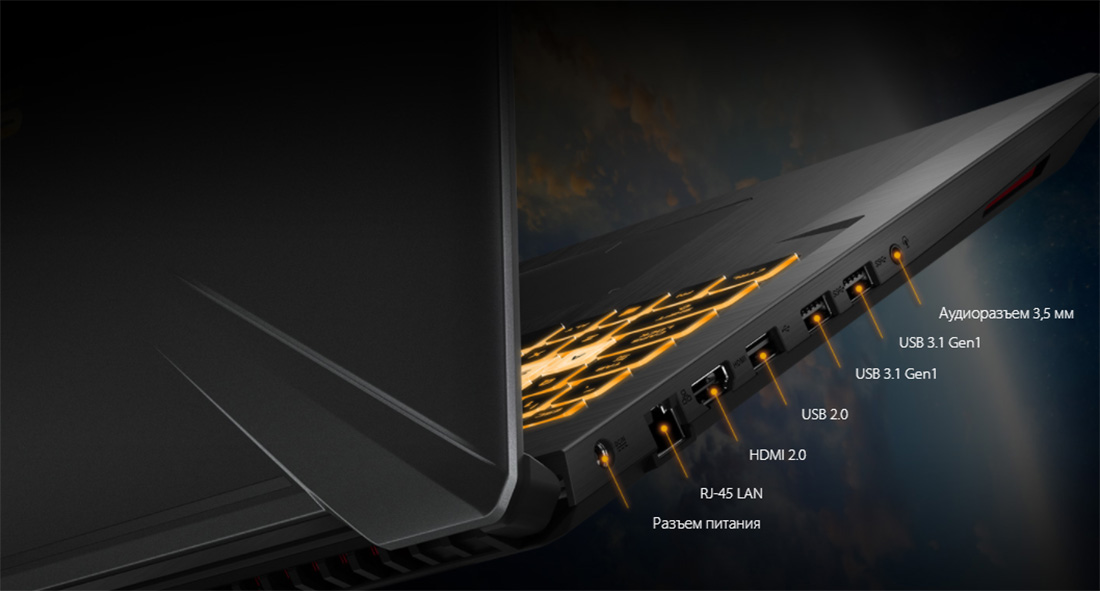 Ноутбук ASUS TUF Gaming FX705DY