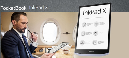 PocketBook 1040 InkPad X Metallic grey