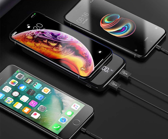 POWER BANK SONDER SENCOR FAST CHARGE QI 20000 mAH