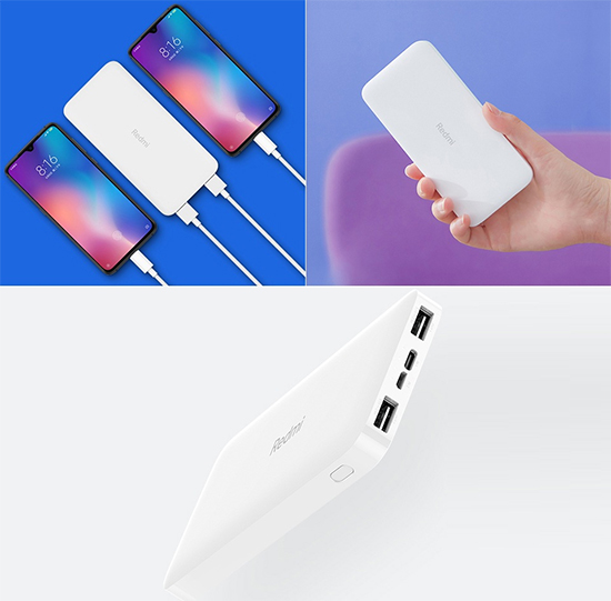 Xiaomi Redmi Power Bank 10000mAh White