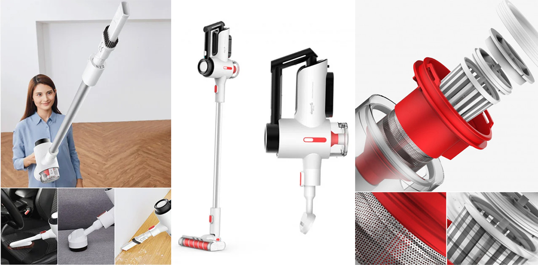 Deerma Cordless Vacuum Cleaner White VC40