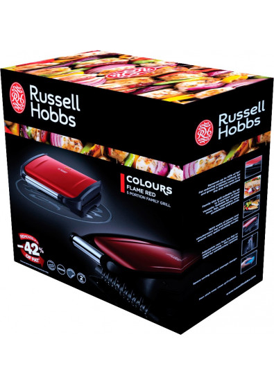 Електрогриль Russell Hobbs Flame Red Grill (19921-56)