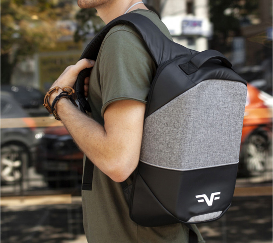 Рюкзак для ноутбука 15,6 Frime Shell Grey