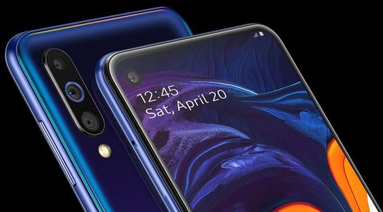 Смартфон Samsung Galaxy A60 2019 SM-A6060 6/64GB Blue