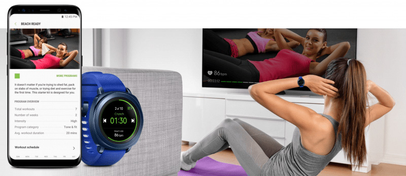 Смарт-часы Samsung Gear Sport SM-R600