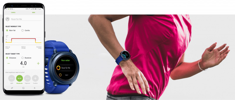 Смарт-часы Samsung Gear Sport SM-R600