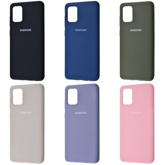 Чехол для Samsung Galaxy A71 Silicone Cover Mint Gum