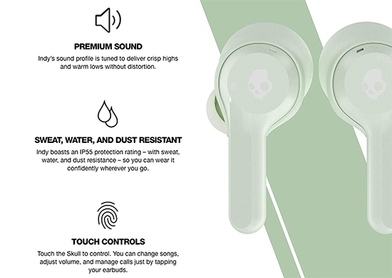 Skullcandy Indy True Wireless