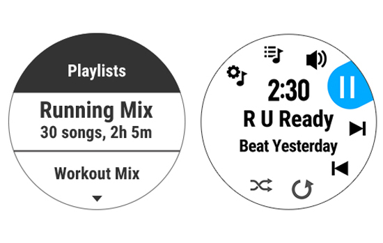 Смарт-годинник Garmin Forerunner 645 Music With Cerise Colored Band