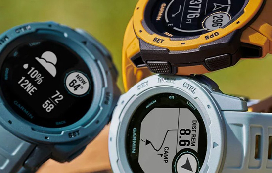 Смарт-годинник Garmin Instinct Graphite (010-02064-00)