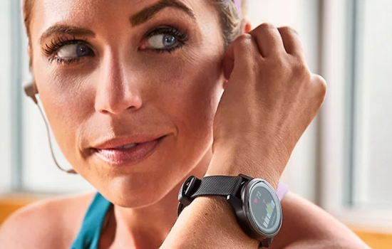 Смарт-годинник Garmin vivoactive 4S Black/Slate