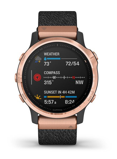 Спортивные часы Garmin Fenix 6S Pro Rose Gold (010-02159-11)