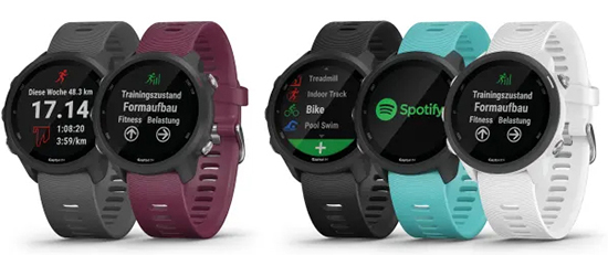 Спортивные часы Garmin Forerunner 245 Music Black (010-02120-20)