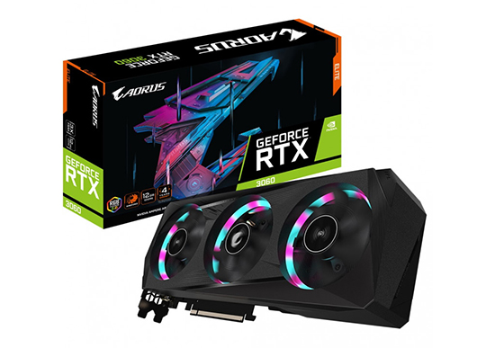 GIGABYTE AORUS GeForce RTX 3060 ELITE 12G