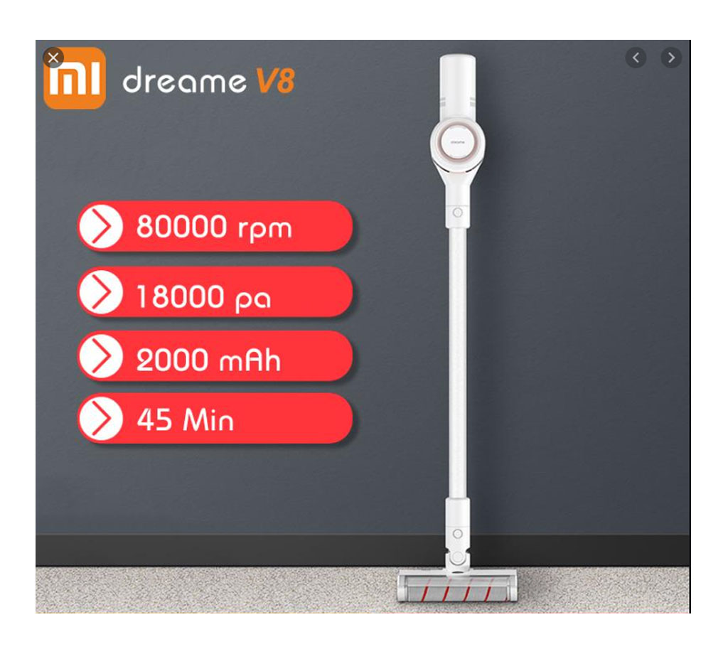 xiaomi-dreame-wireless-vacuum-cleaner-v8-white