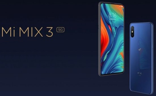 Смартфон Xiaomi Mi Mix 3 5G 6/128GB Sapphire Blue
