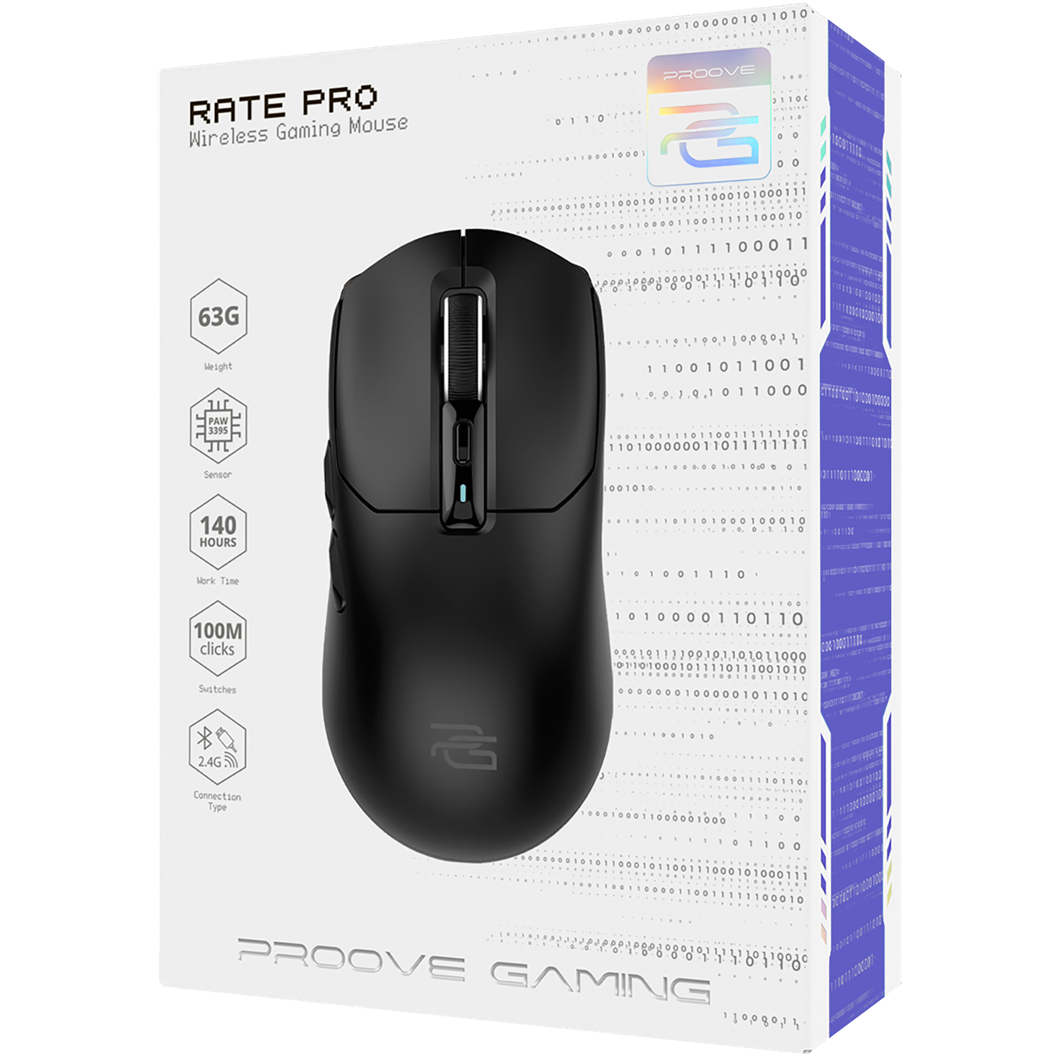 Мышь Proove Gaming Rate Pro Black комплект