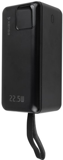 Зовнішній аккумулятор (повербанк) KENSA 50000mAh 22.5W Black (KP-91) фото 1