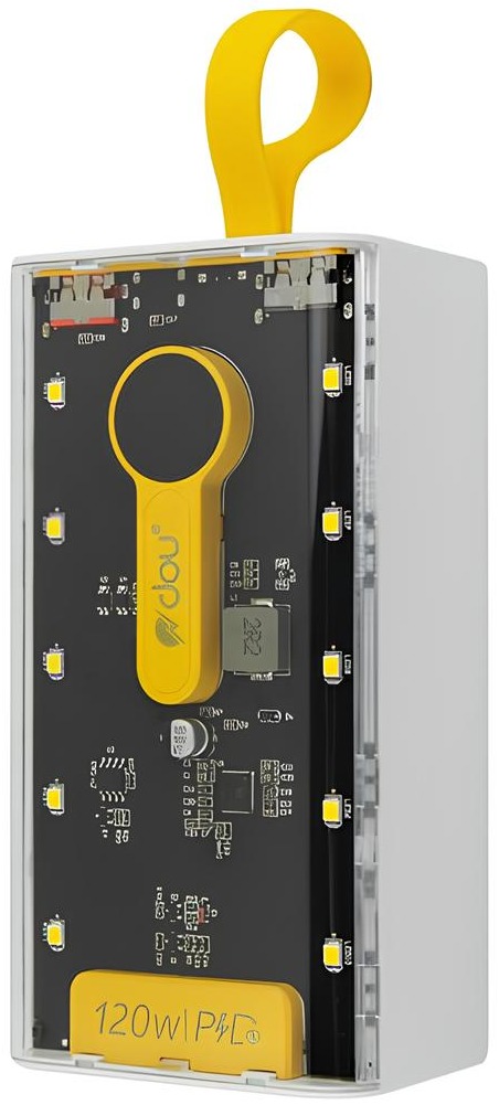 Зовнішній аккумулятор (повербанк) Power Bank Dou G145 30000mAh 22.5W White фото 1