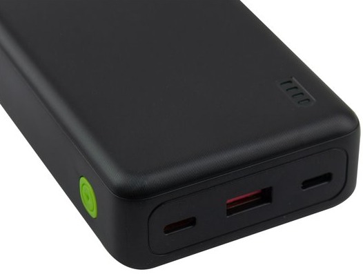 Зовнішній аккумулятор (повербанк) Power bank iDragon KP-24 20000mAh 22.5W Black фото 2
