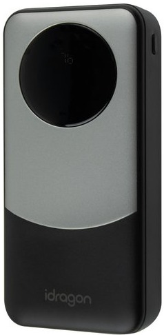 Зовнішній аккумулятор (повербанк) Power bank iDragon KPG-202X 20000mAh 22.5W Black фото 1