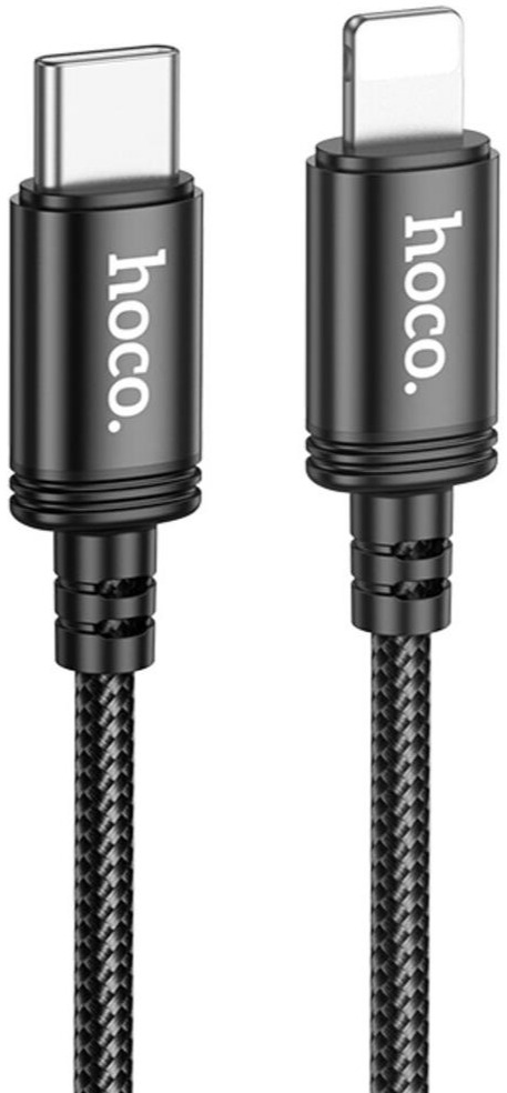 Кабель HOCO X89 Type-C to lightning 20W (1m) Black фото 1