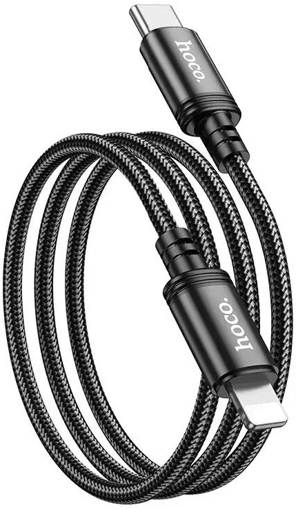 Кабель HOCO X89 Type-C to lightning 20W (1m) Black фото 4