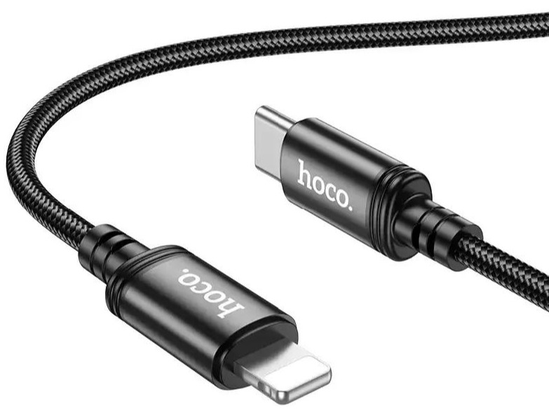 Кабель HOCO X89 Type-C to lightning 20W (1m) Black фото 2