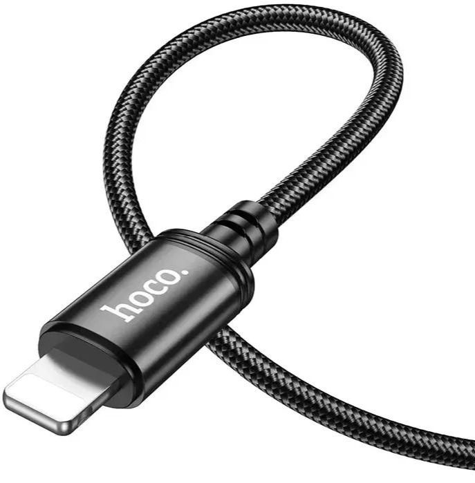 Кабель HOCO X89 Type-C to lightning 20W (1m) Black фото 3
