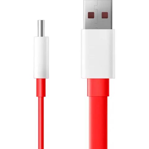 Кабель OnePlus Type-A to Type-C cable SuperVooc 10A (1m) Red фото 2