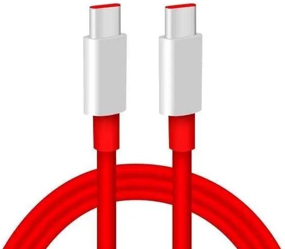 Кабель Oneplus Warp Charge Type-C to Type-C 8A (1m) Red (C203A) фото 1