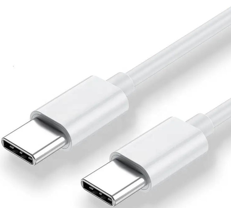 Кабель USB Type-C to Type-C (1m) PD Flash 60 Вт White фото 1