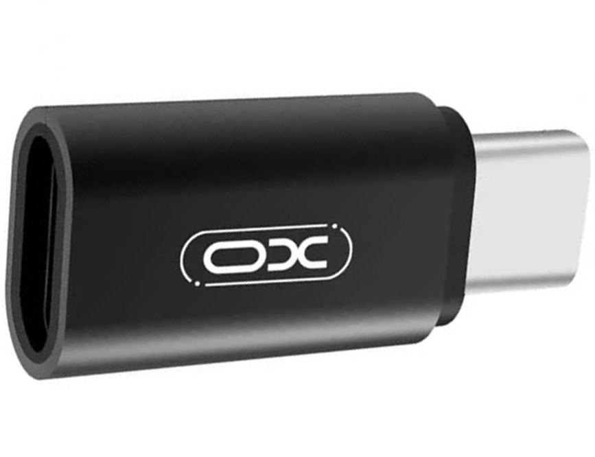 Перехідник XO-NB131 microUSB to Type-C Black фото 3