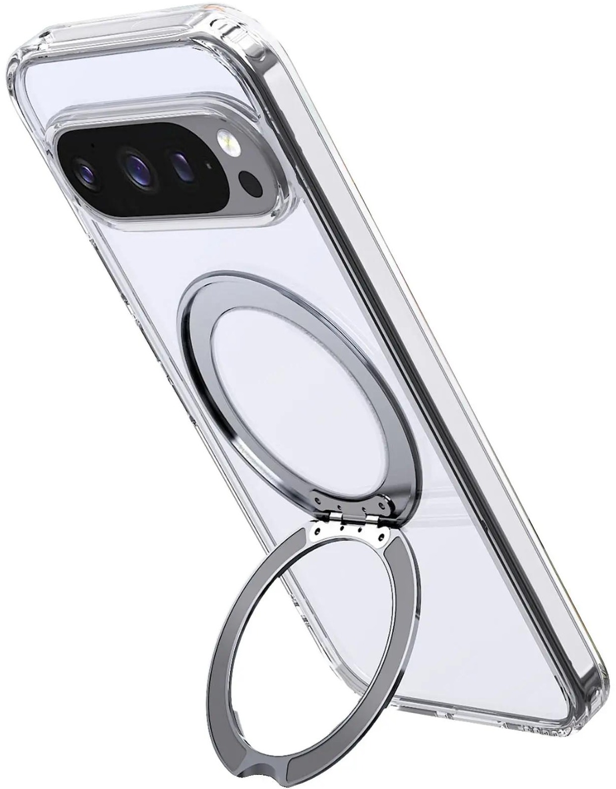 Чохол TPU+PC Aura Fold для Google Pixel 9 Pro XL / 10 Pro XL Transparent фото 3