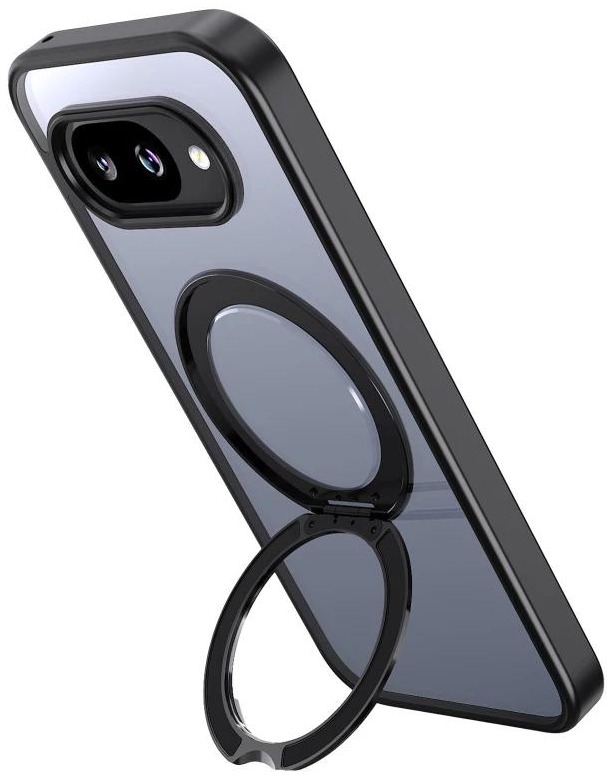 Чохол TPU+PC Aura Fold для Google Pixel 9a Black фото 3