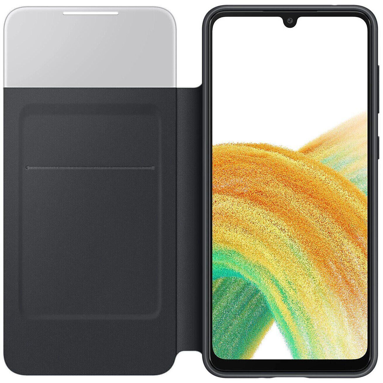 Чохол для смартфона Samsung Galaxy A33 5G Smart S View Wallet Cover Black (EF-EA336PBEGRU) фото 1
