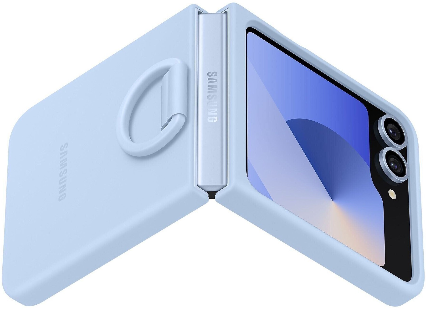 Чохол для смартфона Samsung Galaxy Flip6 Silicone Case Blue (EF-PF741TLEGUA) фото 3