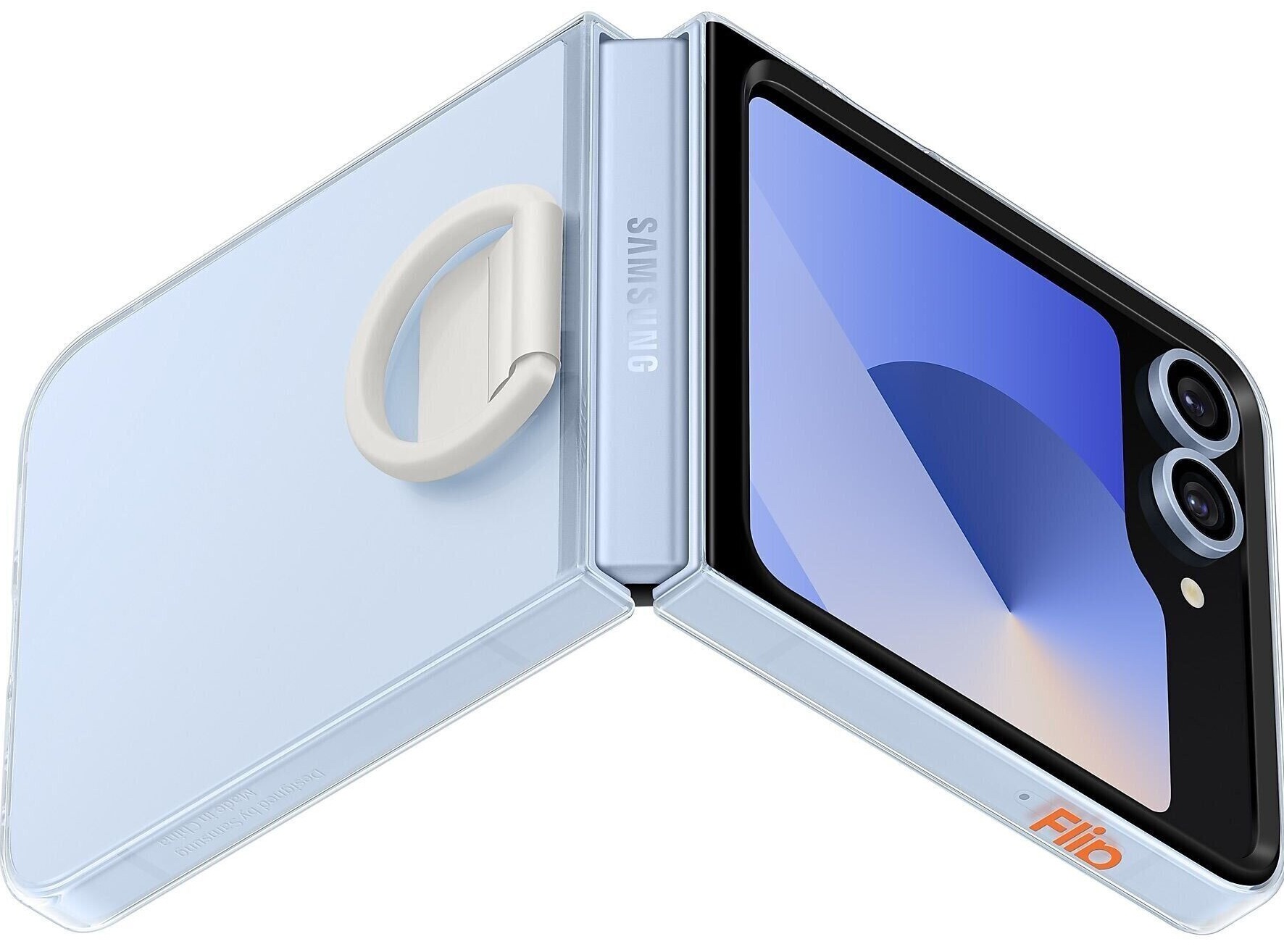 Чохол для смартфона Samsung Galaxy Z Flip6 Clear Case Transparent (EF-QF741CTEGUA) фото 3