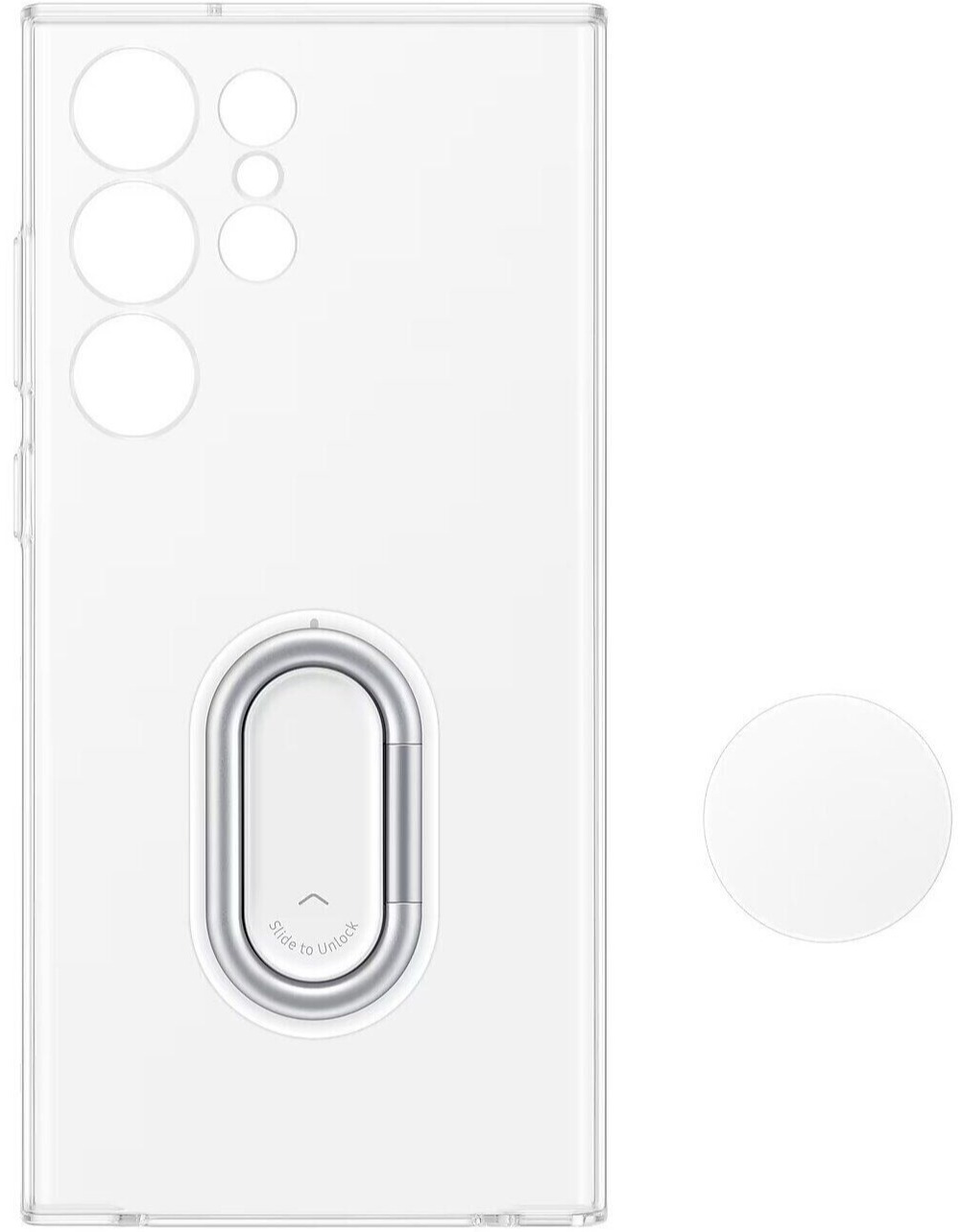Чохол для смартфона Samsung S918 Galaxy S23 Ultra Clear Gadget Case Transparent (EF-XS918CTEG) фото 3