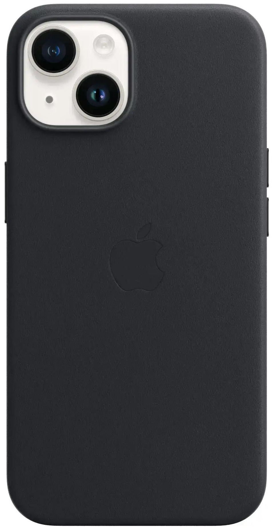 Чохол Apple iPhone 14 Leather Case with MagSafe - Midnight (MPP43) фото 2